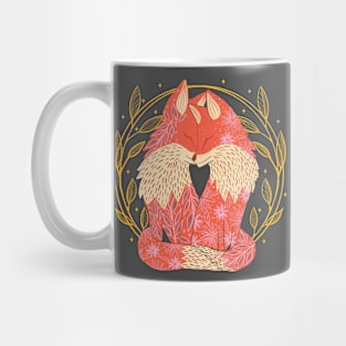 Red Fox Red Foxes Love Romantic Wedding Anniversary Mug